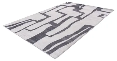 Produktbild von Teppich Bluster 325 Silber 120x170 cm – Pflegeleicht & Strapazierfähig