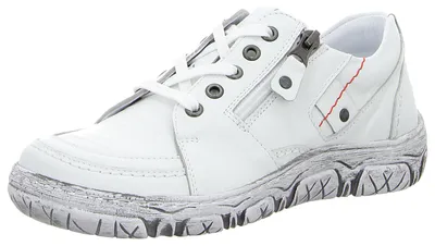 Produktbild von Krisbut Damen Schnürschuhe 53620-37, 53620-38, 53620-39, 53620-40, 53620-41, 53620-42 KRI-2665-3-1 weiß-kombi 40