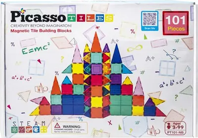 Image de Jeu PicassoTiles - tuiles de construction magnétiques, 101dlg.
