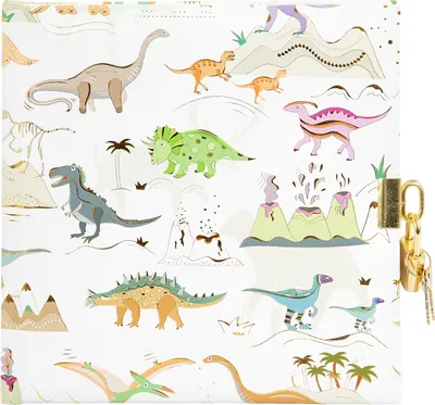 Immagine prodotto di Diario Goldbuch Dinosauria 16,5x16,5 cm, 96 pagine bianche