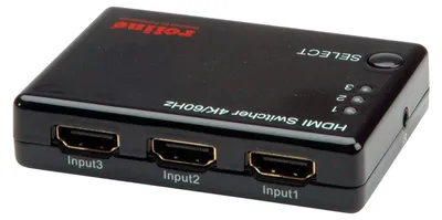Productafbeelding van ROLINE 4K HDMI-schakelaar, 3-voudig