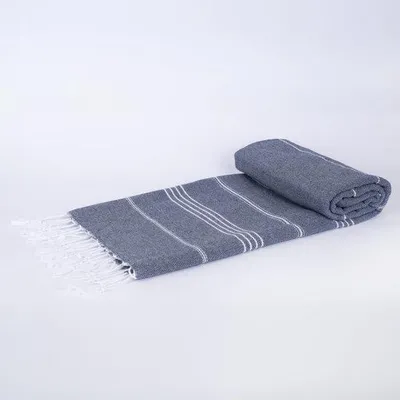 Produktbild von Ibenzoa® Extragroßes, weiches Hamam- und Saunatuch 100 x 200 cm – schnelltrocknend, saugfähig für Strand, Bad, Sauna, Yoga & Fitness