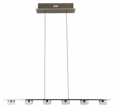 Immagine prodotto di Lampada a sospensione GEETI Cassis 30 W 3000 lm 3000 K nichel opaco