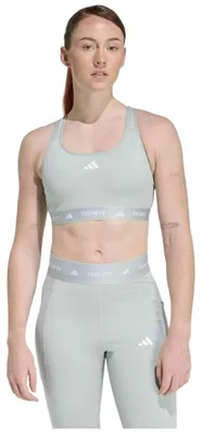 Produktbild von BH Adidas Sujetador adidas TECHFIT gris verdoso für Damen