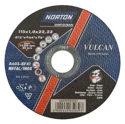 Zdjęcie produktu dla Tarcza do cięcia metalu 115x1,0 x22,23mm 100 szt.