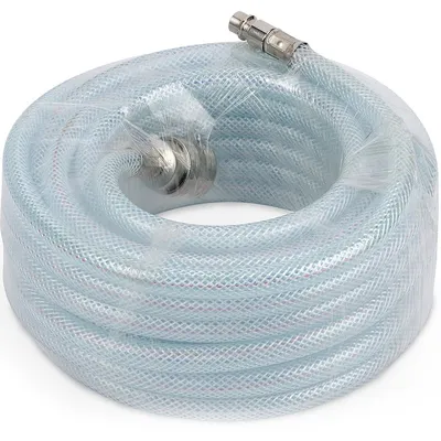 Produktbild von Powerplus Pvc 10 M Druckluftschlauch Durchsichtig One Size / EU Plug Durchsichtig One Size