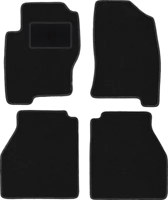 Immagine prodotto di Tappetini in velluto nero per: Nissan Navara III D40 Pickup (2005-2011)