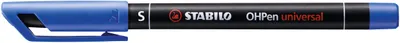 Produktbild von Folienstift - STABILO OHPen universal - permanent superfein - Einzelstift - blau