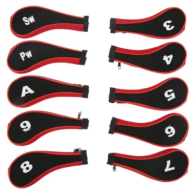 Produktbild von SolidKeus – Set mit 10 Neopren-Hüllen für Golfschläger