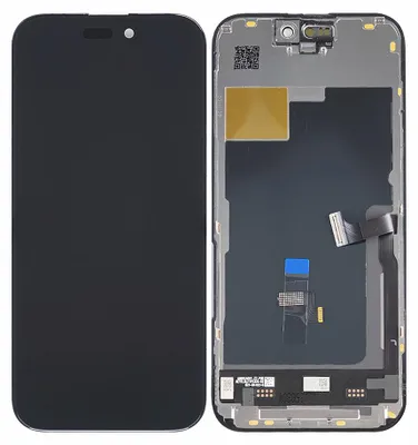 Produktbild von Kompatibel JK InCell Display Touchscreen Bildschirm Schwarz für iPhone 15 Pro & Werkzeug