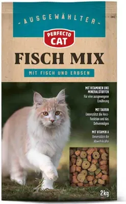 Produktbild von Katzenfutter Perfecto Cat Classic Fisch-Mix 2kg