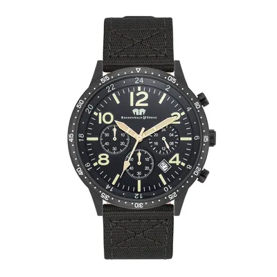 Produktbild von Rhodenwald   Söhne Chronograph Flight Captain Silber Nylon Grün 10010450