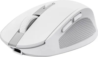 Zdjęcie produktu dla Trust Ozaa, Po prawej stronie, Optyczny, RF Wireless + Bluetooth, 3200 DPI, Biały