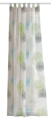 Produktbild von Home Fashion Schlaufenschal Grün 245x140 cm Vorhang Gardine Modern