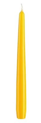 Produktbild von Spitzkerzen Goldgelb 400 x Ø 23 mm, 10 Stück
