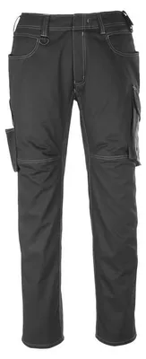 Immagine prodotto di Pantaloni con tasche sulla coscia MASCOT® Dortmund nero/antracite scuro, taglia 90 C52 MASCOT 12079-203-0918