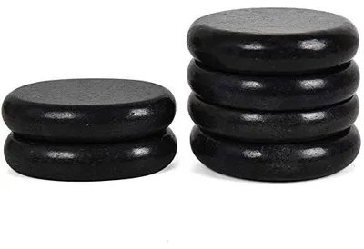 Produktbild von Hot Stones Set - 6 Stück Massage Steine - Schmerzlindern - HOY14940