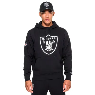 Produktbild von New Era Oakland Raiders Pullover Team Logo Hoodie Black XXL