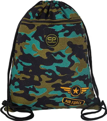 Produktbild von CoolPack Vert Sportbeutel Air Force F070712 Turnbeutel mit Kordelzug