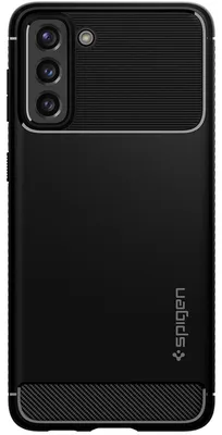 Obrázok produktu pre Spigen ACS02421, Ochranný obal, Samsung, Galaxy S21 / Galaxy S21 5G, 15,8 cm (6.2"), Čierna