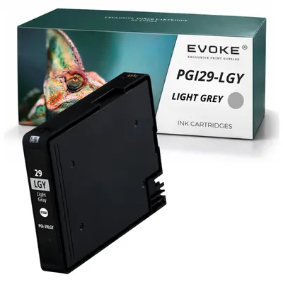 Immagine prodotto di Cartucce compatibili con la stampante Canon PGI-29 PGI29 4872B001, colore grigio chiaro, capacità 38 ml, compatibili con la Pixma Pro-1