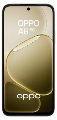 Immagine prodotto di OPPO A6 5G AI Smartphone, doppia fotocamera 50MP+2, Selfie 8MP, Display 6.75” 120HZ IPS HD+, 6550mAh, RAM 6GB(Esp2GB/4GB/6GB)+ROM 256GB Aurora Gold