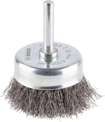 Obrázek produktu pro PRO Kovový čisticí kartáček, rovná hřídel, 50 x 0,2 mm