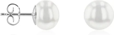 Produktbild von Ohrstecker - Silber - Süßwasser Zuchtperle 9mm