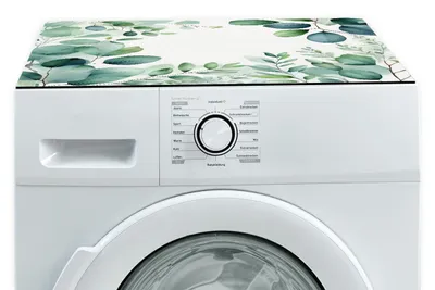 Produktbild von Waschmaschinenauflage Blätter Textil-Finish waschbar