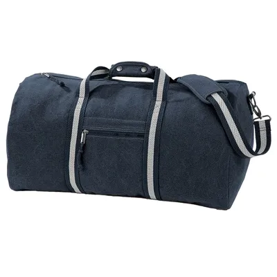 Produktbild von Quadra Segeltuch-Tasche / Reisetasche, 45 l BC767 (Einheitsgröße) (Vintage Oxford Navy)