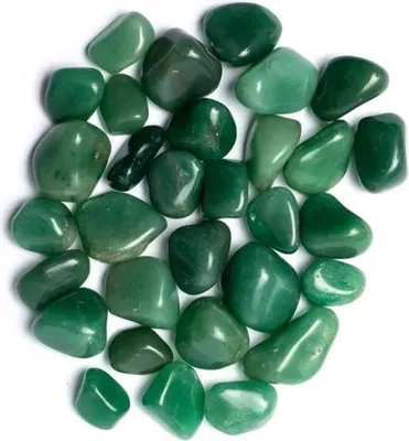 Immagine prodotto di Pietre burattate al quarzo verde qualità A - ± 2-4 cm; ±1000 g