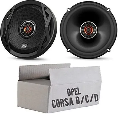 Produktbild von Opel Corsa B/C/D - Lautsprecher Boxen JBL Club 6522 | 2-Wege | 16,5cm Koax Auto Einbauzubehör - Einbauset