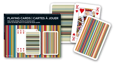 Produktbild von Piatnik 2611 - Spielkarten Stripes