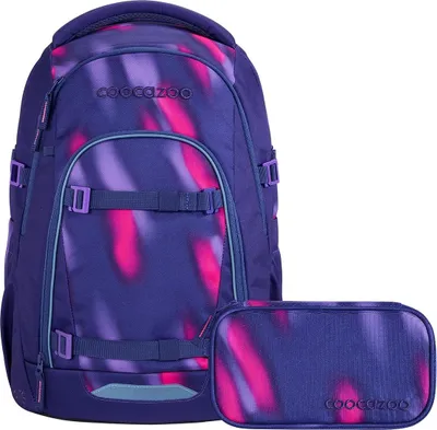 Produktbild von Coocazoo Mate Aurora Glow Schulrucksack Set 2tlg.