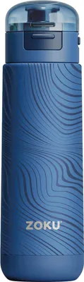 Obrázok produktu pre Termohrnček Zoku 500 ml Blue Wavy