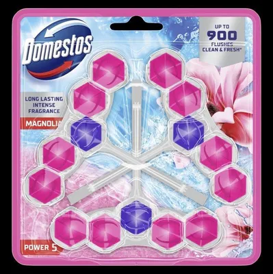 Image de DOMESTOS Power 5 Magnolia Bloc WC 3 x 50 g