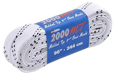 Produktbild von TEXSTYLE Schnürsenkel gewachst, Farbe:wbl, Größe:120 Zoll / 304cm