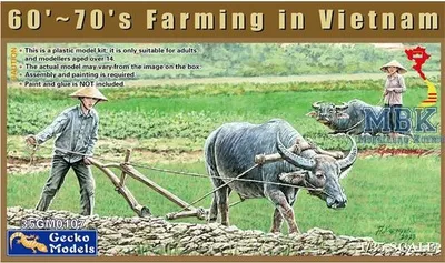 Produktbild von Gecko Models 35GM0107 60's-70's Farming in Vietnam