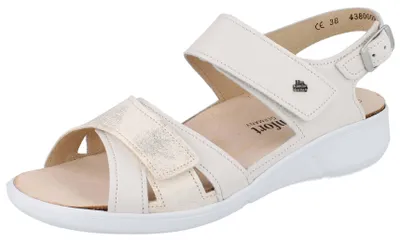 Produktbild von FINN COMFORT Nadi Damen Sandale cremeweiss Glattleder - Größe: 38