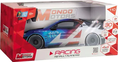 Image de Véhicule radiocommandé Mondo Alpine A110 GT4 R / C 1:10 turquoise