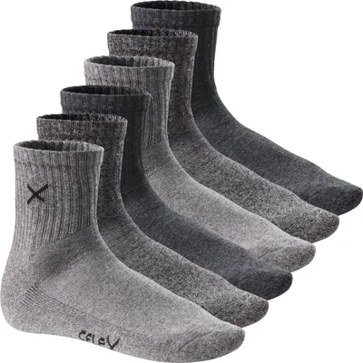 Produktbild von CFLEX Kurze Sportsocken für Damen und Herren (6 Paar) – Sport Mouliné