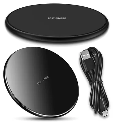 Produktbild von Ladematte QI Charger 15W für Samsung Galaxy Note 20 10 Induktive Ladestation