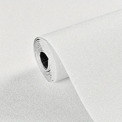Obrázek produktu pro Samolepicí tapeta, nástěnné tetování, nástěnný panel Tapety na zeď, Samolepky na zeď, Dekorace na zeď, Samolepicí tapeta (35 x 500 cm) - WALLPOSH Bílá