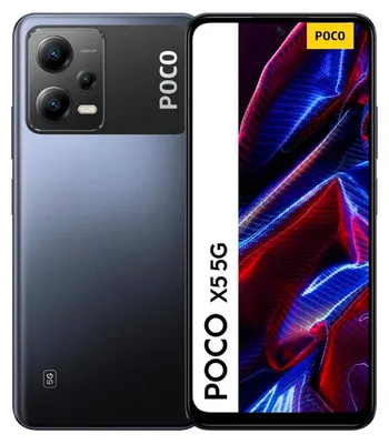 Zdjęcie produktu dla POCO X5 5G, 16,9 cm (6.67"), 6 GB, 128 GB, 48 MP, Android 12, Czarny