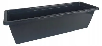 Produktbild von Goplast Balkonkasten Anthrazit Blumenkasten 40 cm