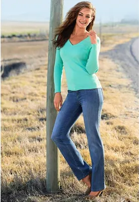 Produktbild von John Bauer "Blue Stretch Jeans mit Shapefunktion" (904920) Gr.44