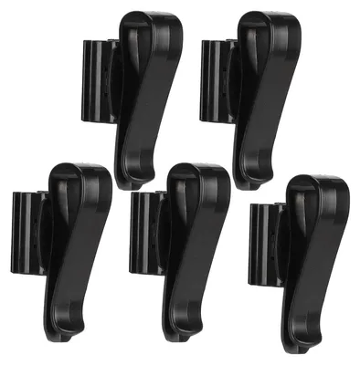 Zdjęcie produktu dla 5Pcs/Set Akwarium Zbiornik na wodę Rura mocująca Klips Narzędzie do wymiany wody Uchwyt Klips ZaciskCzarny