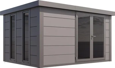 Produktbild von Telluria Metallgerätehaus Luminato 3930 lichtgrau