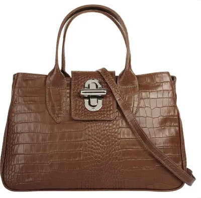 Produktbild von Cluty Handtasche Damen 016677 cognac