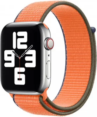Productafbeelding van Apple Sport Loop band voor de Apple Watch | 44/45/46/49 mm - Kumquat